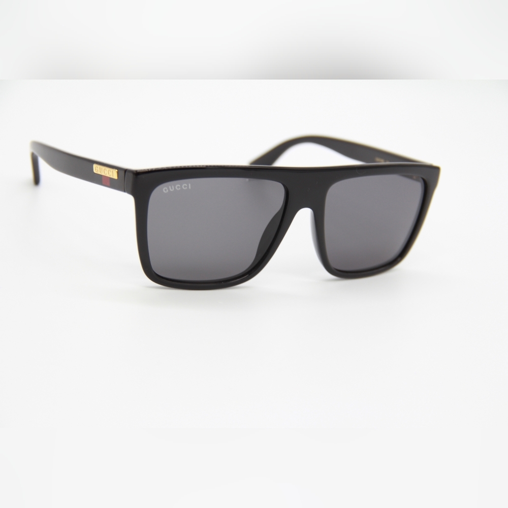 NEW GUCCI SUNGLASSES GG0748S 001 BLACK MEN GUCCI EYEWEAR - Picture 7 of 13